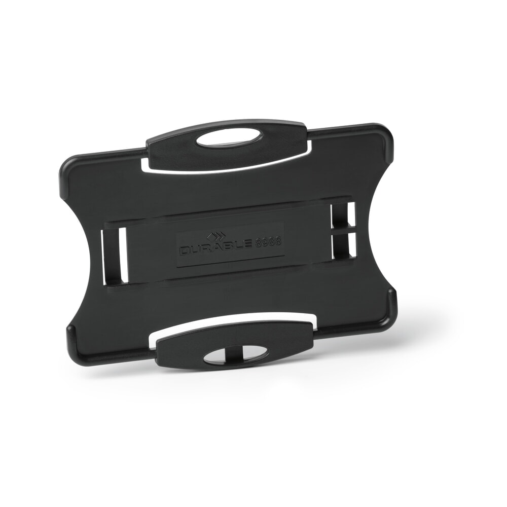 Product afbeelding: DURABLE pasjeshouder ECO voor 1 kaart, zwart, 20 stuks/verpakking