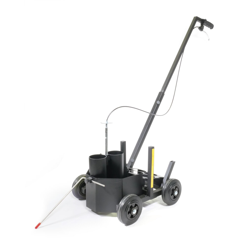 Product afbeelding: DURABLE DURALINE® EasyTrack vloermarkeringswagen, voor 2 spuitbussen