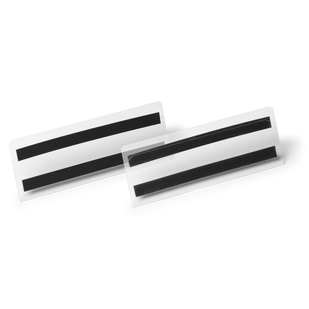 Productafbeelding nr. 1: DURABLE Etikettenvak HARD COVER, magnetisch, 1/2 A5 liggend, 50 stuks/pak.