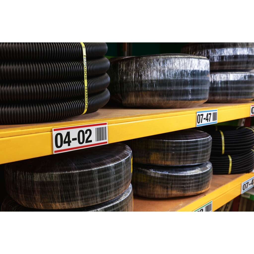 Productafbeelding nr. 4: DURABLE Etikettenvak HARD COVER, magnetisch, 1/2 A5 liggend, 50 stuks/pak.