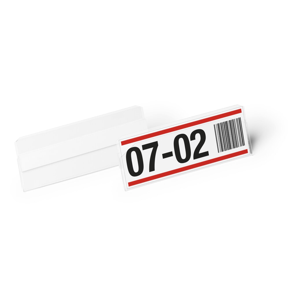 DURABLE Etikettenvak HARD COVER, zelfklevend, 100 x 38 mm, 50 stuks/VE Productafbeelding nr. 2: DURABLE Etikettenvak HARD COVER, zelfklevend, 100 x 38 mm, 50 stuks/VE