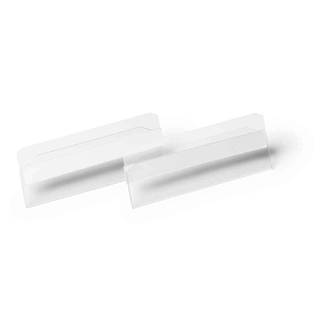 DURABLE Etikettenvak HARD COVER, zelfklevend, 100 x 38 mm, 50 stuks/VE Productafbeelding nr. 1: DURABLE Etikettenvak HARD COVER, zelfklevend, 100 x 38 mm, 50 stuks/VE