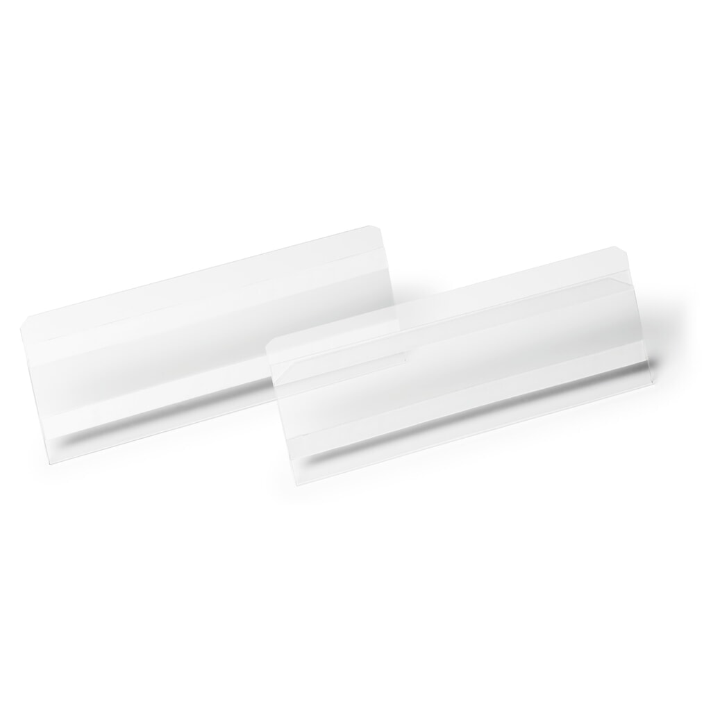 Productafbeelding nr. 1: DURABLE Etikettenvak HARD COVER, zelfklevend, 1/2 A5 liggend, 50 stuks/pak.