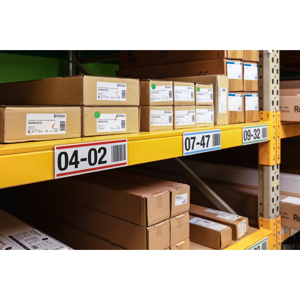 Productafbeelding nr. 4: DURABLE Etikettenvak HARD COVER, zelfklevend, 1/2 A5 liggend, 50 stuks/pak.