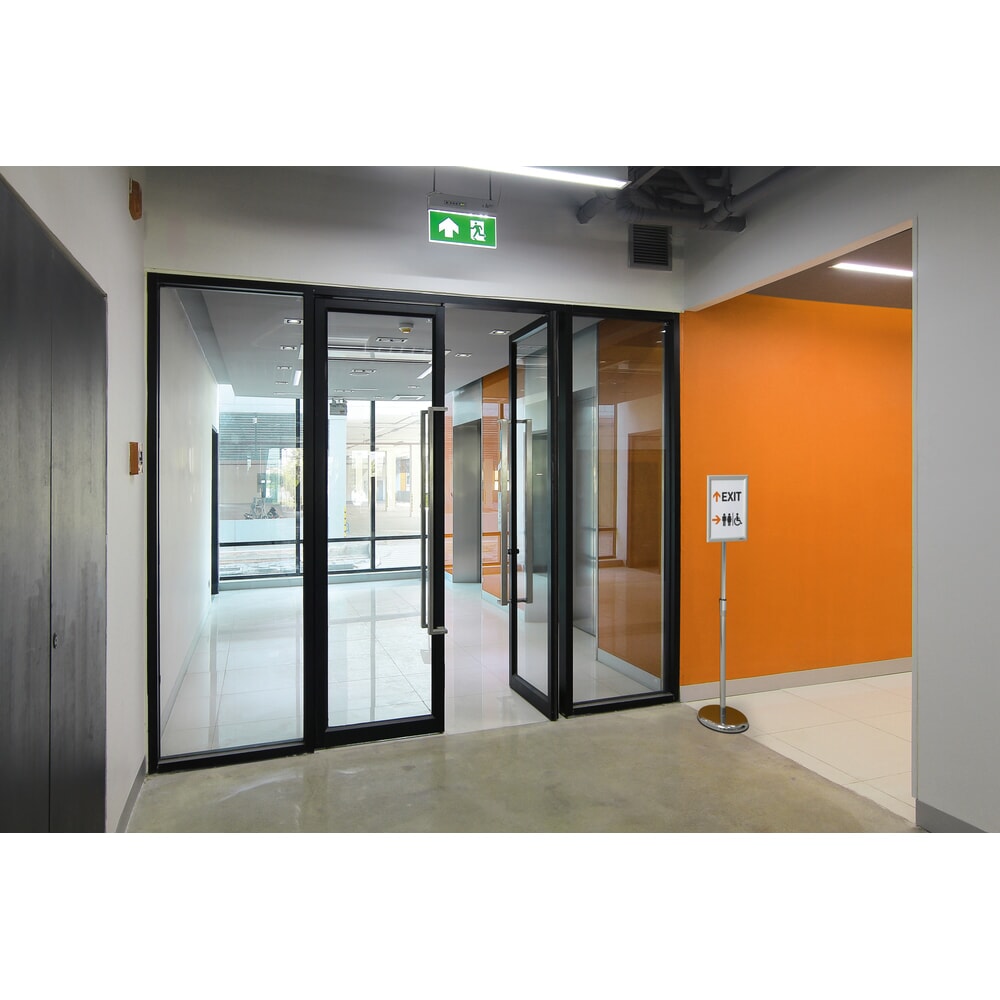 Productafbeelding nr. 6: DURABLE informatievloerstandaard met aluminium klikkader, A4.