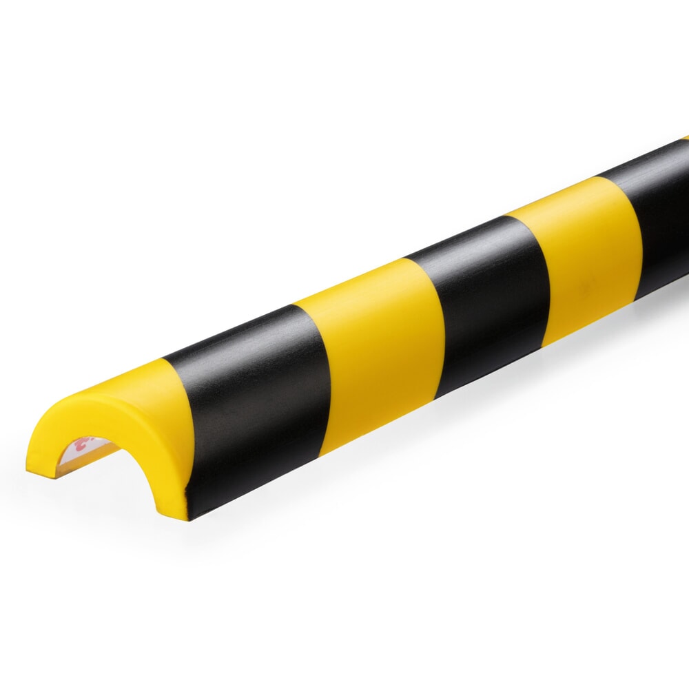 Product afbeelding: DUURZAME stootbescherming voor buizen P30, halfrond, zelfklevend, 30 mm Ø, lengte 1 m