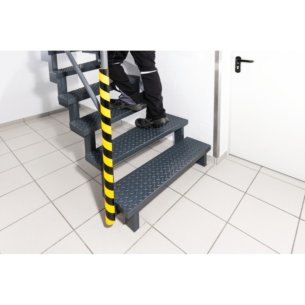 Productafbeelding nr. 8: DUURZAME stootbescherming voor buizen P30, halfrond, zelfklevend, 30 mm Ø, lengte 1 m