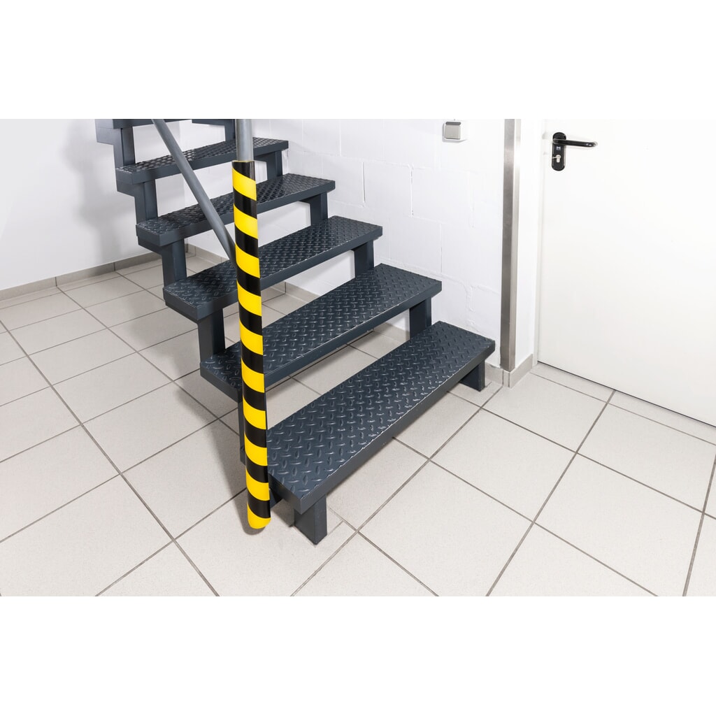 Productafbeelding nr. 9: DUURZAME stootbescherming voor buizen P30, halfrond, zelfklevend, 30 mm Ø, lengte 1 m