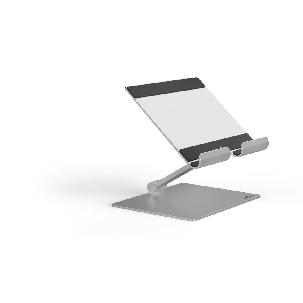 DURABLE tabletstandaard RISE, 2 stuks/verpakking. Product afbeelding: DURABLE tabletstandaard RISE, 2 stuks/verpakking.