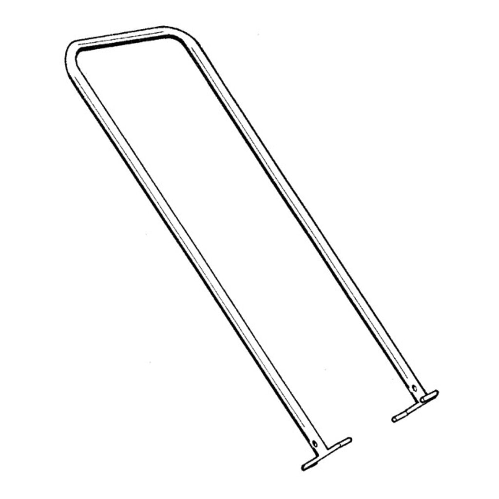 Duwbeugel voor schoonmaakwagen Chroom I/II/III Product afbeelding: Duwbeugel voor schoonmaakwagen Chroom I/II/III
