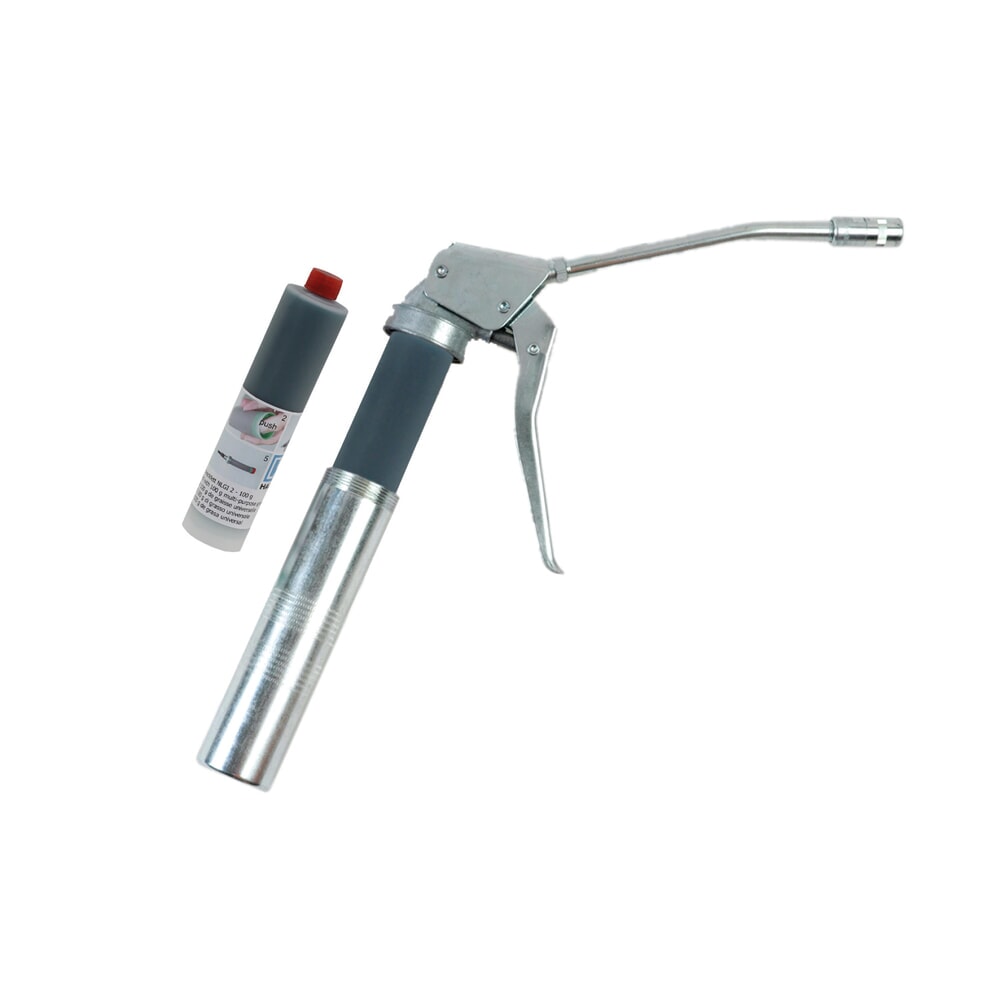 Product afbeelding: Eenhandige vetspuit SAMOA PEP 200, incl. sproeibuis, 4-klauwenmondstuk en 2 schroefpatronen