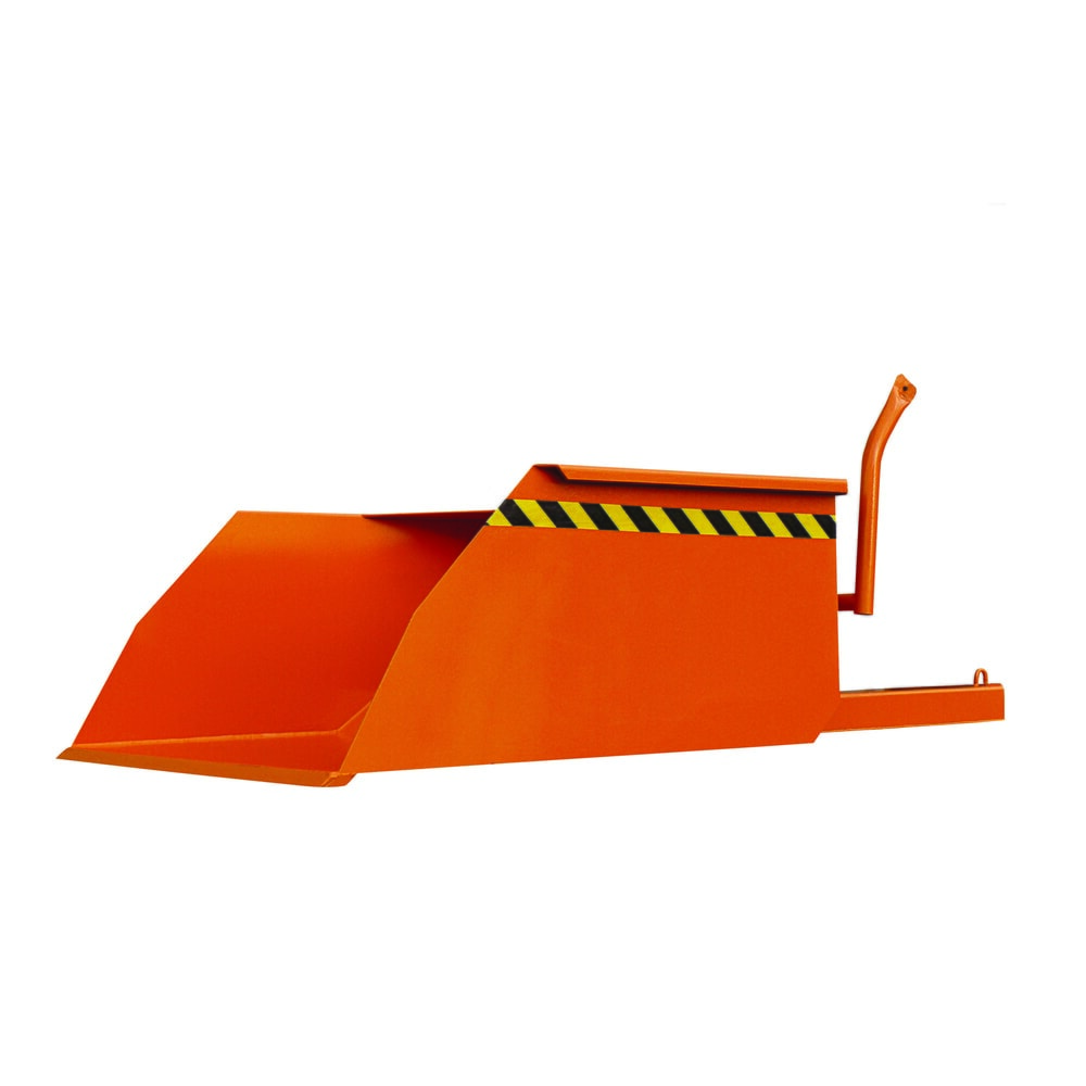 Product afbeelding: Eichinger® steek met gesloten vorkkokers voor heftrucks, 1500 kg, 300 liter zuiver oranje