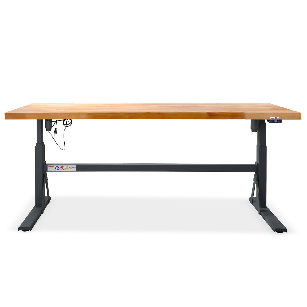Productafbeelding nr. 1: Elektrisch in hoogte verstelbare werkbank Steinbock® e-Adjust, hxbxd 700-1.170 x 2.000 x 750 mm, draagvermogen 350 kg