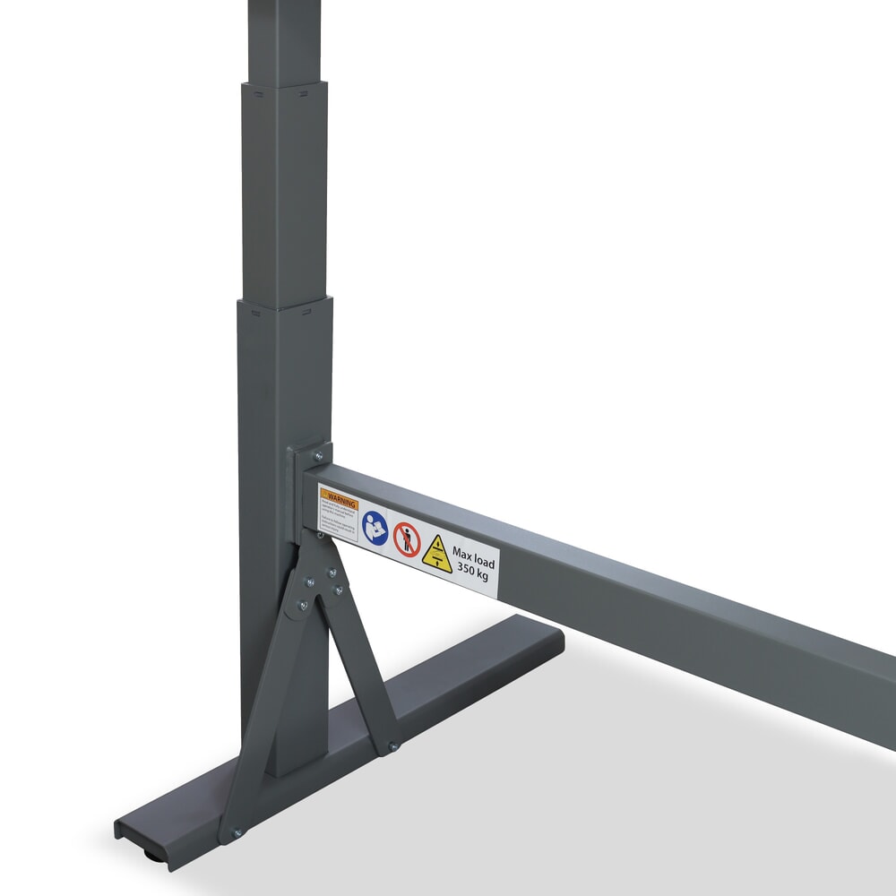 Productafbeelding nr. 10: Elektrisch in hoogte verstelbare werkbank Steinbock® e-Adjust, hxbxd 700-1.170 x 2.000 x 750 mm, draagvermogen 350 kg