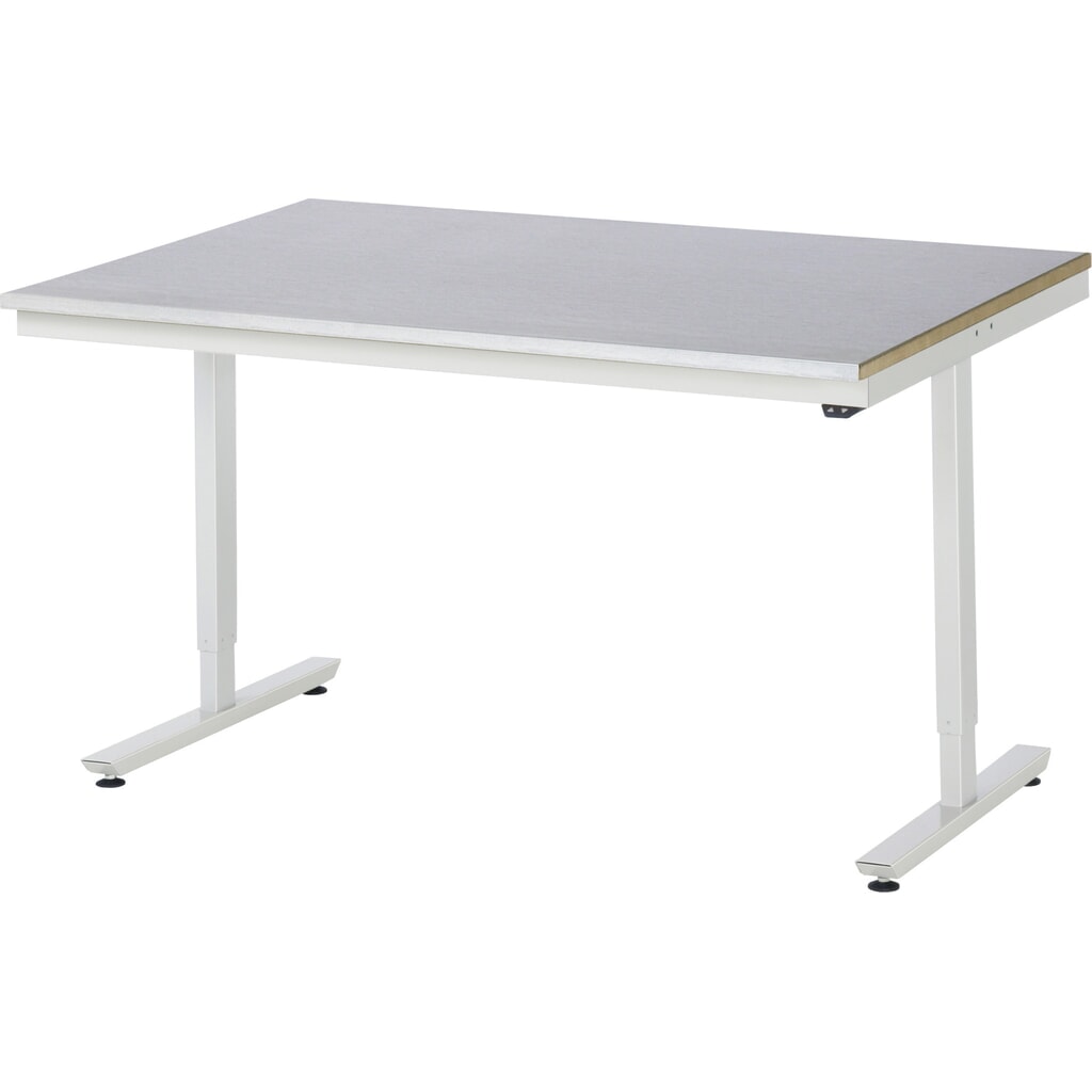 Elektrisch in hoogte verstelbare werktafel RAU serie adlatus 300, hxbxd 720-1.120 x 1.500 x 1.000 mm, werkblad met laag plaatstaal Product afbeelding: Elektrisch in hoogte verstelbare werktafel RAU serie adlatus 300, hxbxd 720-1.120 x 1.500 x 1.000 mm, werkblad met laag plaatstaal