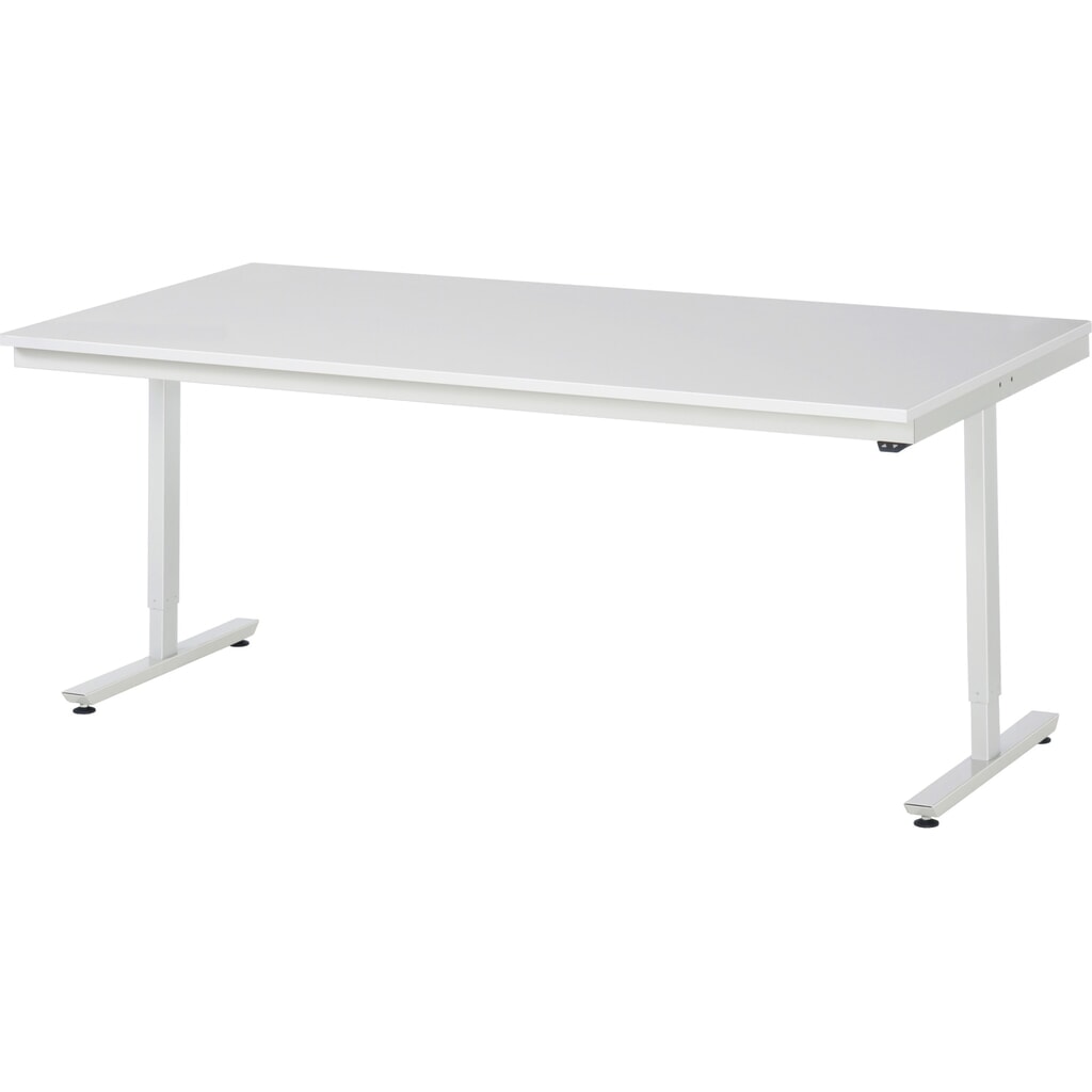 Elektrisch in hoogte verstelbare werktafel RAU serie adlatus 300, hxbxd 720-1.120 x 2.000 x 1.000 mm, werkblad met EGB-melaminelaag Product afbeelding: Elektrisch in hoogte verstelbare werktafel RAU serie adlatus 300, hxbxd 720-1.120 x 2.000 x 1.000 mm, werkblad met EGB-melaminelaag
