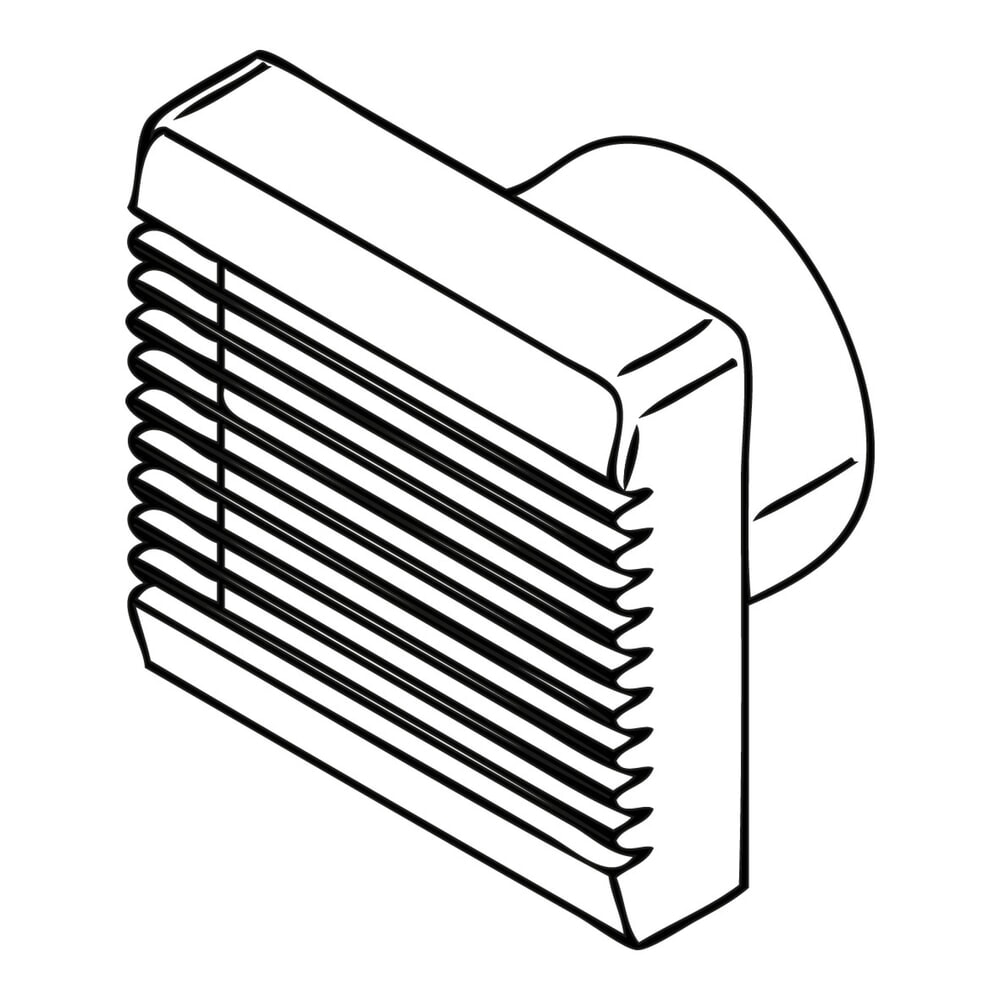 Product afbeelding: Elektrische ventilator, debiet 360 m³/u