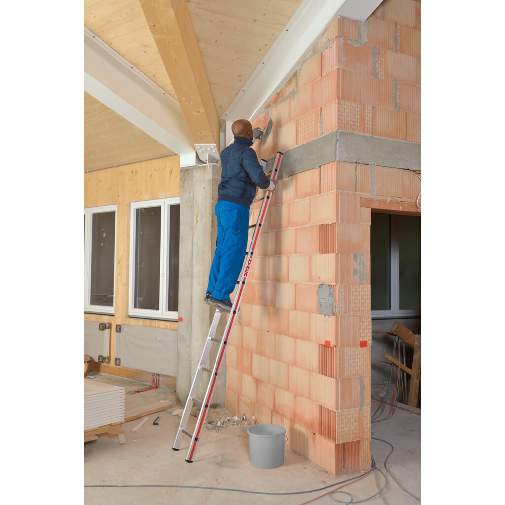 Productafbeelding nr. 3: Enkele ladder met sporten HYMER, stahoogte 0,75 m, 6 sporten