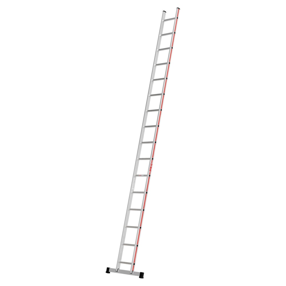 Productafbeelding nr. 1: Enkele ladder met sporten HYMER, stahoogte 3,45 m, 16 sporten