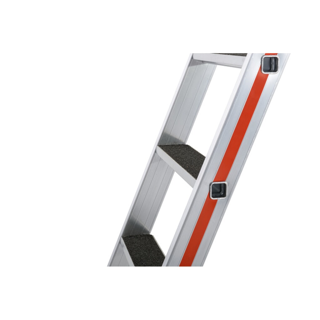 Enkele trapladder HYMER, R13 coating, stahoogte 1,17 m, 8 sporten Productafbeelding nr. 2: Enkele trapladder HYMER, R13 coating, stahoogte 1,17 m, 8 sporten