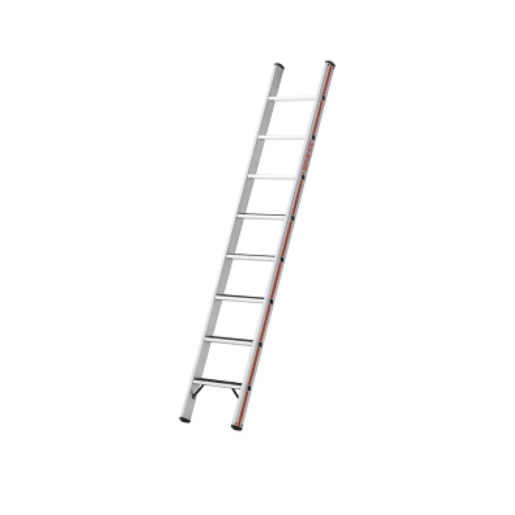 Product afbeelding: Enkele trapladder HYMER, R13 coating, stahoogte 1,17 m, 8 sporten