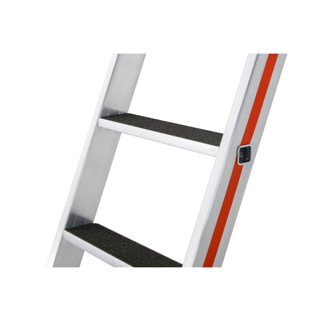 Enkele trapladder HYMER, R13 coating, stahoogte 1,17 m, 8 sporten Productafbeelding nr. 6: Enkele trapladder HYMER, R13 coating, stahoogte 1,17 m, 8 sporten