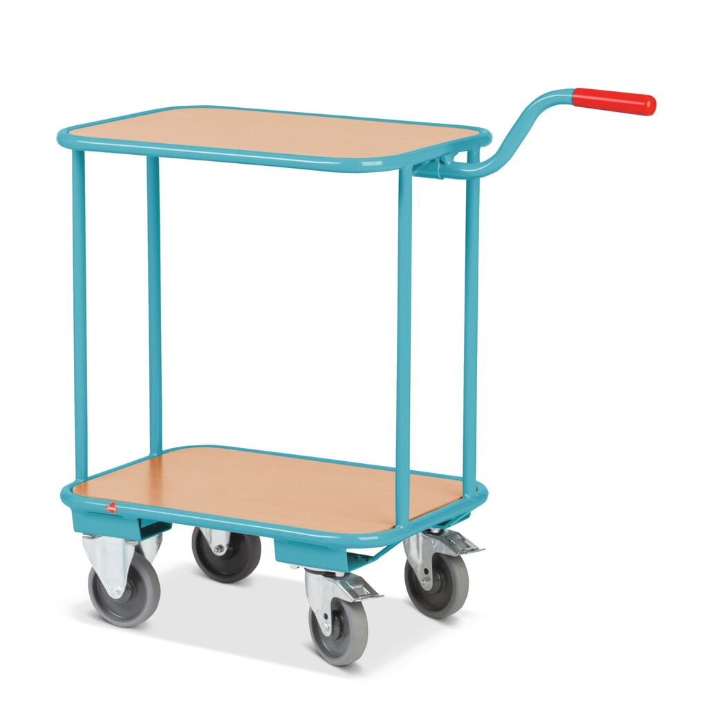 Etagehandwagen Ameise®, 2 etages van 603 x 450 mm Productafbeelding nr. 4: Etagehandwagen Ameise®, 2 etages van 603 x 450 mm