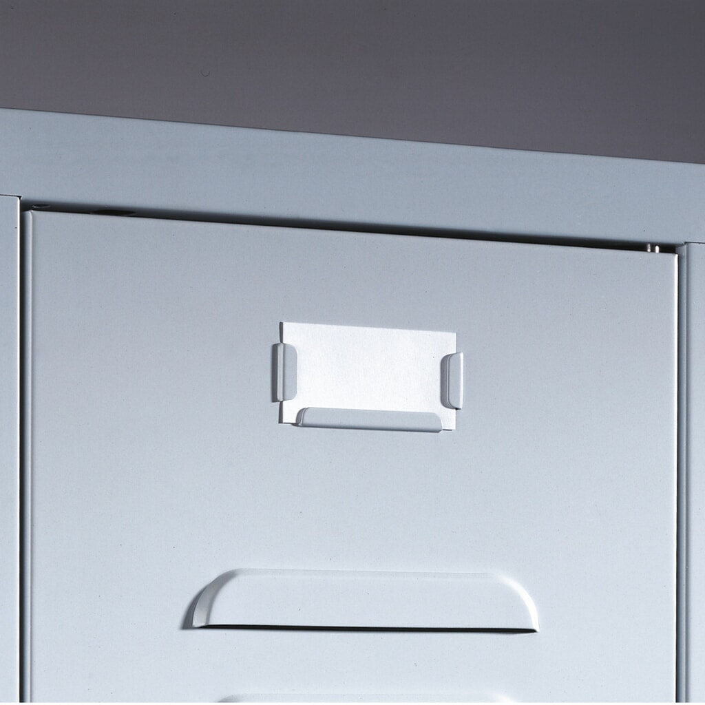 Product afbeelding: Etiketplaatje voor garderobekast C+P