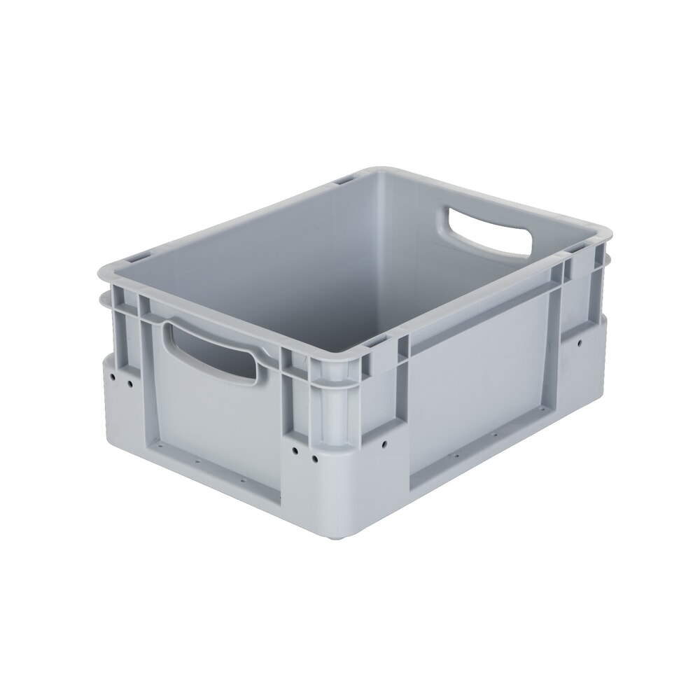 Product afbeelding: Alpha Eurobox premium van PP met gesloten wanden, hxbxd 180 x 400 x 300 mm, mgrijs