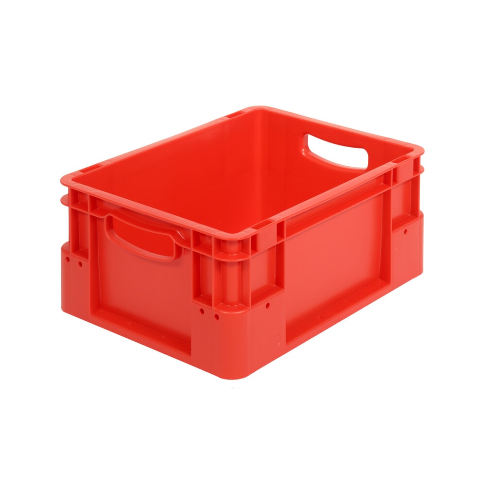 Product afbeelding: Alpha Eurobox premium van PP met gesloten wanden, hxbxd 180 x 400 x 300 mm, rood