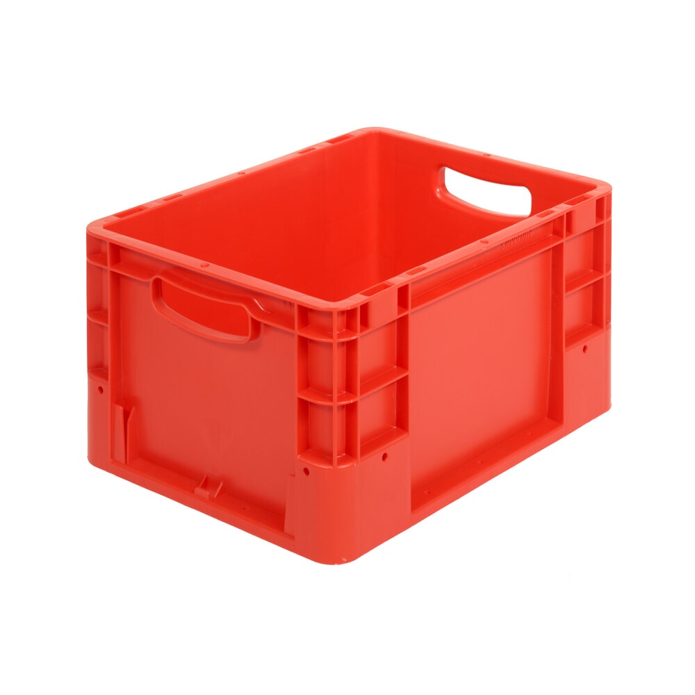 Product afbeelding: Alpha Eurobox premium van PP met gesloten wanden, hxbxd 220 x 400 x 300 mm, rood
