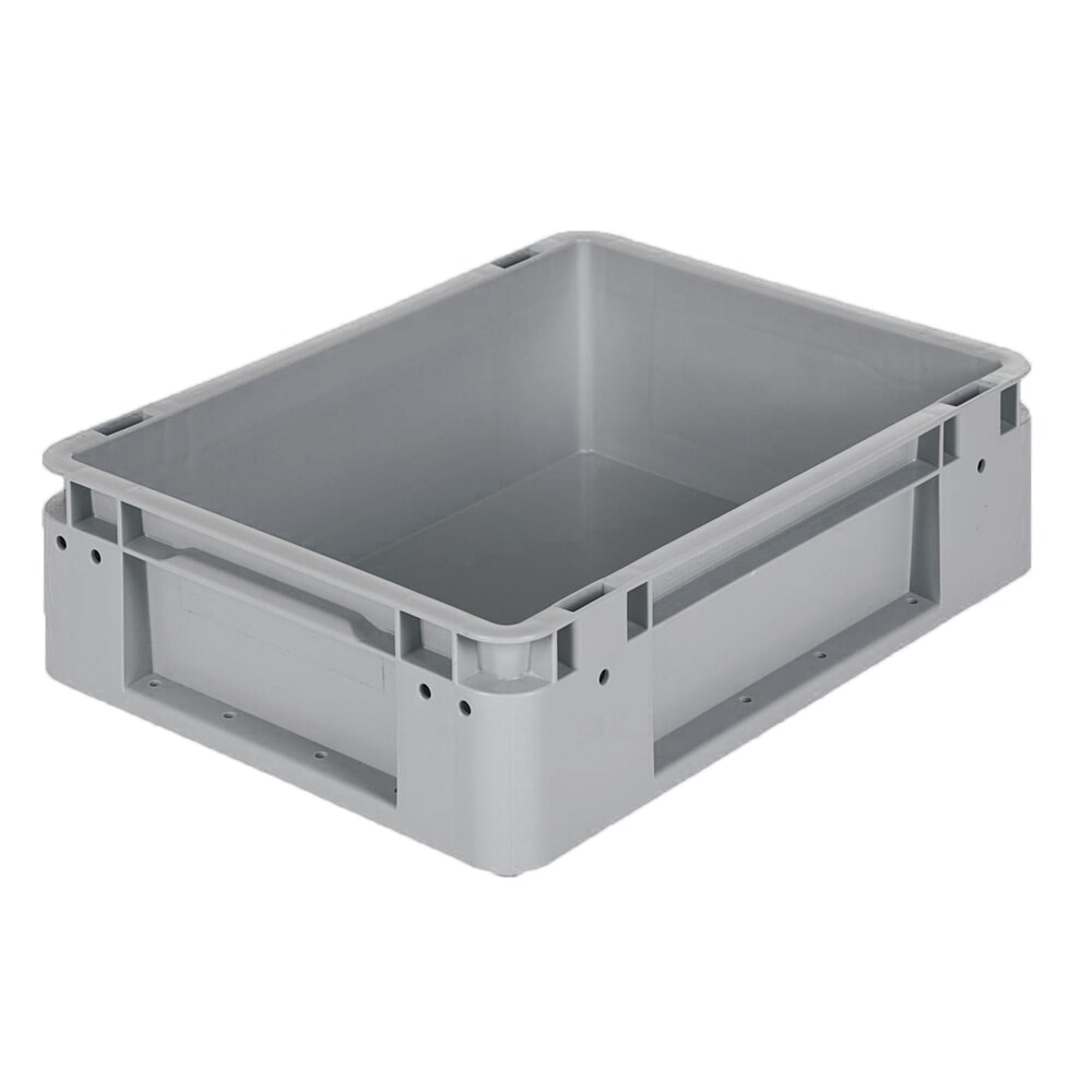 Productafbeelding nr. 1: Alpha Eurobox premium van PP met gesloten wanden, hxbxd 120 x 400 x 300 mm, mgrijs