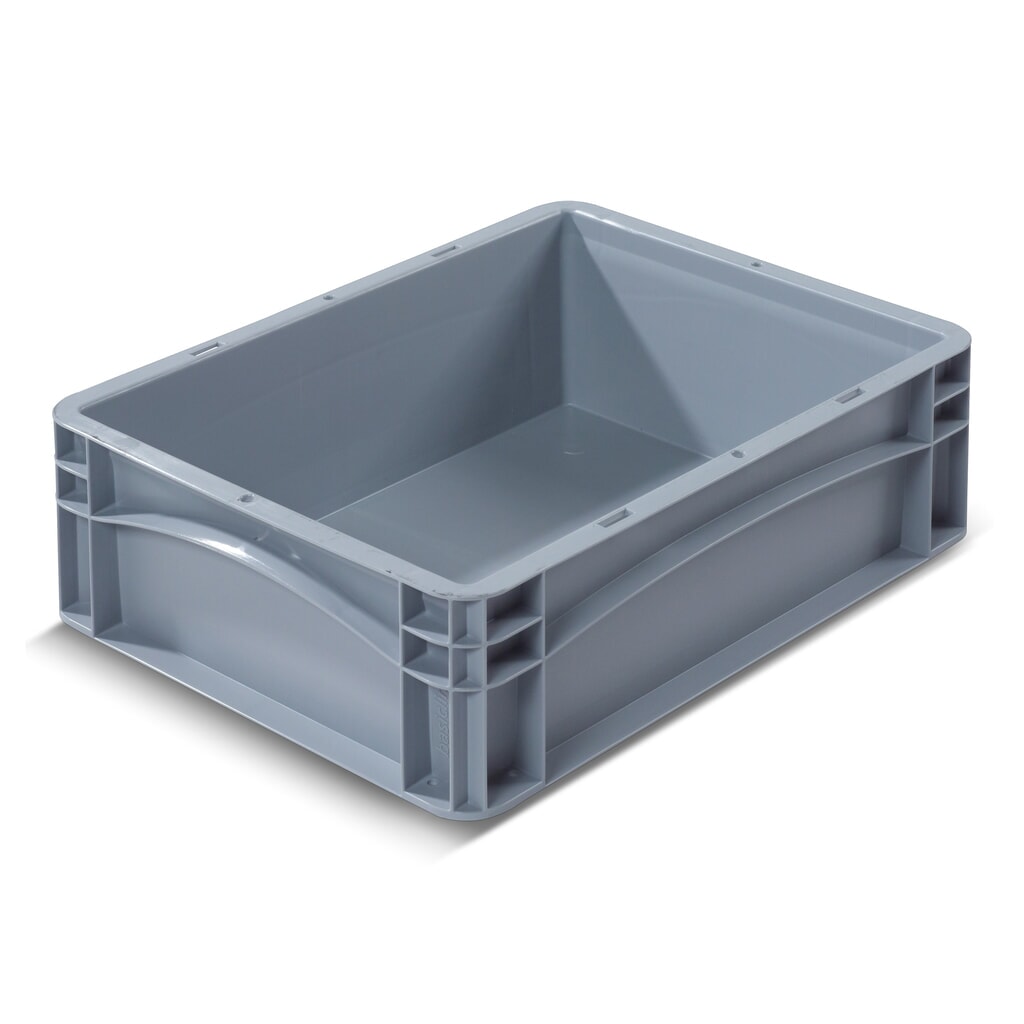 Product afbeelding: Alpha Eurobox van PP met gesloten wanden, 11,2 liter, hxbxd 120 x 400 x 300 mm