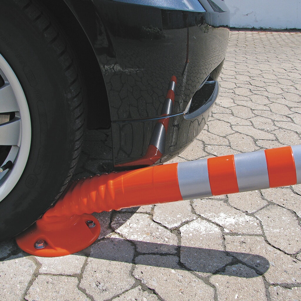 Productafbeelding nr. 3: Flexibele afzetpaal, Ø 80 mm, hoogte 300 mm, oranje
