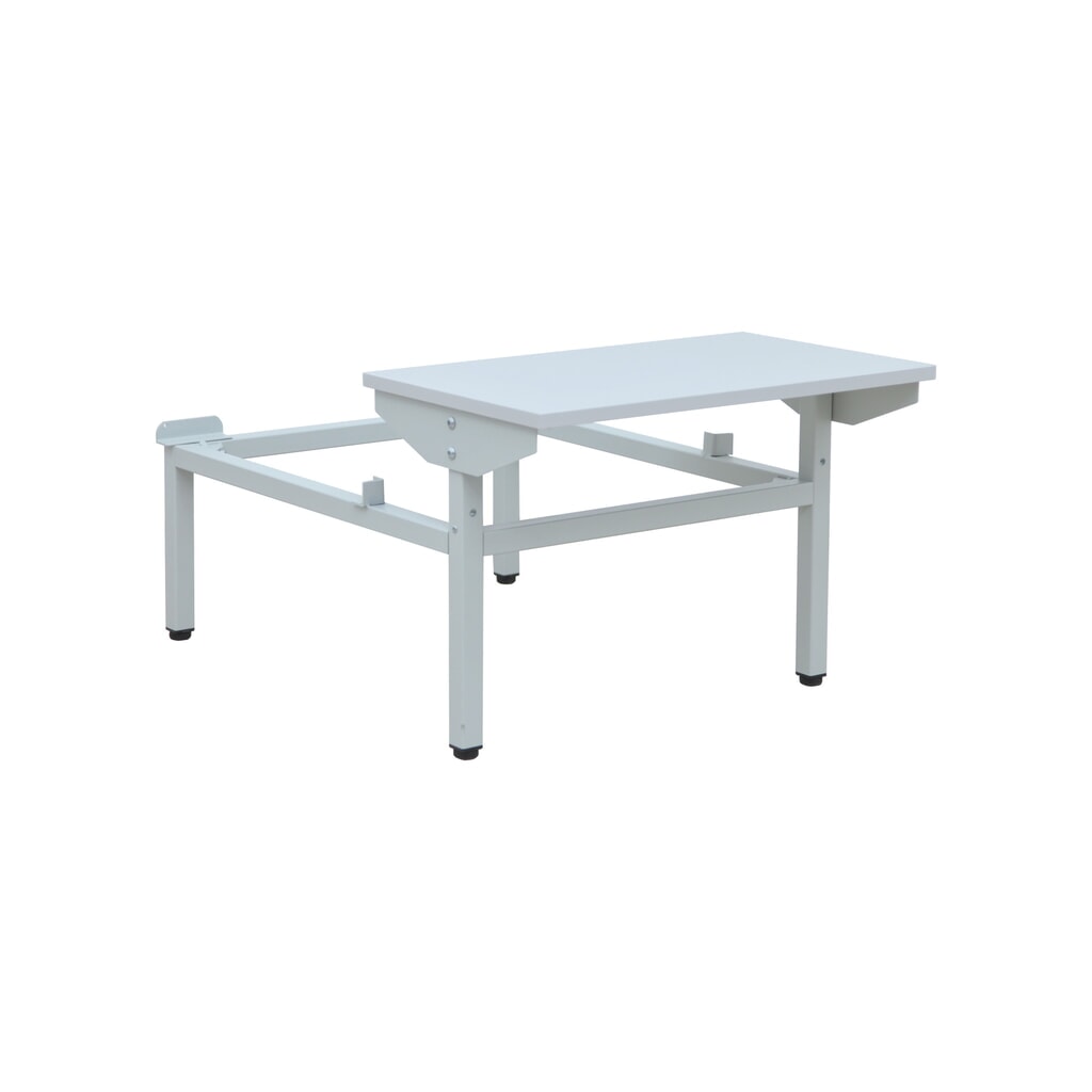 Garderobekast met zitbank HEMMDAL HG-SB-1, draaivergrendeling, 2 compartimenten, hxbxd 1800 x 600 x 500 mm, lichtgrijs Productafbeelding nr. 5: Garderobekast met zitbank HEMMDAL HG-SB-1, draaivergrendeling, 2 compartimenten, hxbxd 1800 x 600 x 500 mm, lichtgrijs