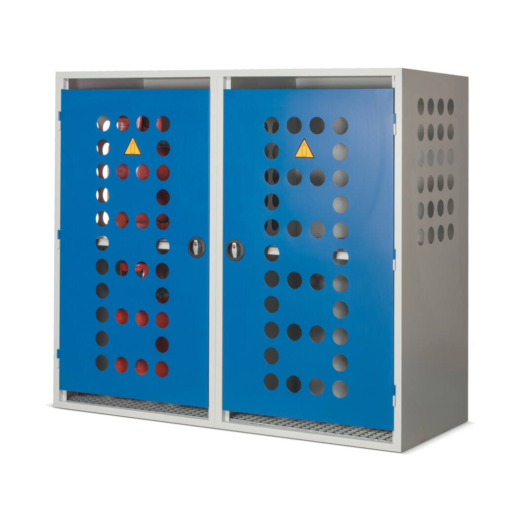 Gasflessenkast Steinbock®, 2 deuren Productafbeelding nr. 8: Gasflessenkast Steinbock®, 2 deuren