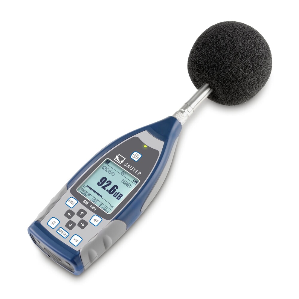 Product afbeelding: Geluidsniveaumeter SAUTER SW 1000