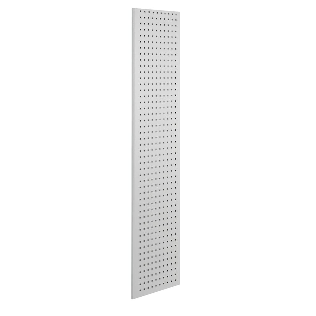 Geperforeerde plaat, hxb 450 x 2.000 mm, lichtgrijs Product afbeelding: Geperforeerde plaat, hxb 450 x 2.000 mm, lichtgrijs