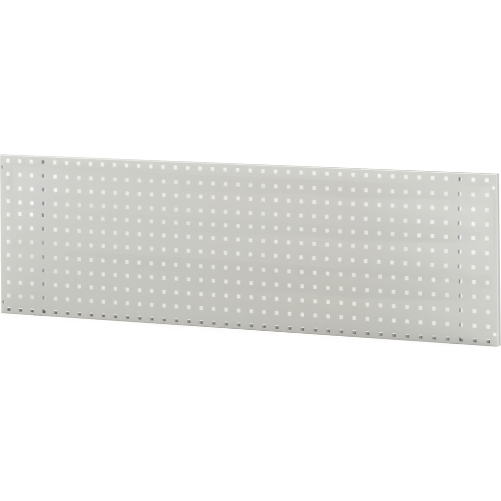 Geperforeerde plaat RAU voor wandmontage, hxbxd 450 x 2.000 x 15 mm Product afbeelding: Geperforeerde plaat RAU voor wandmontage, hxbxd 450 x 2.000 x 15 mm