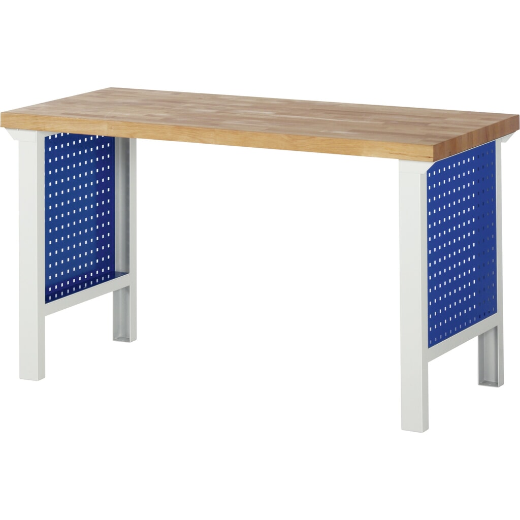 Geperforeerde zijwand RAU voor werkbankpoot 7000, hxbxd 620 x 550 x 2 mm Product afbeelding: Geperforeerde zijwand RAU voor werkbankpoot 7000, hxbxd 620 x 550 x 2 mm
