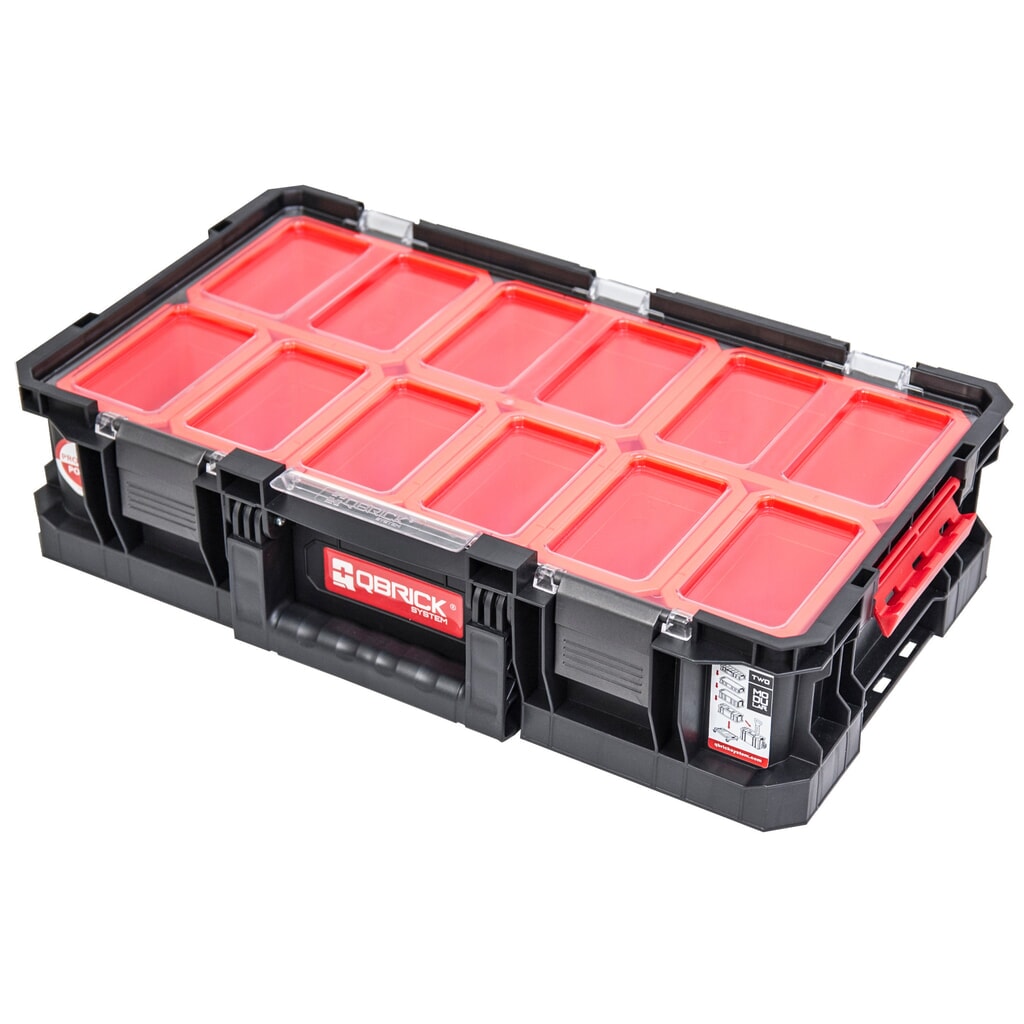 Gereedschapstrolley QBRICK SYSTEM TWO, incl. doos en koffer Product afbeelding: Gereedschapstrolley QBRICK SYSTEM TWO, incl. doos en koffer