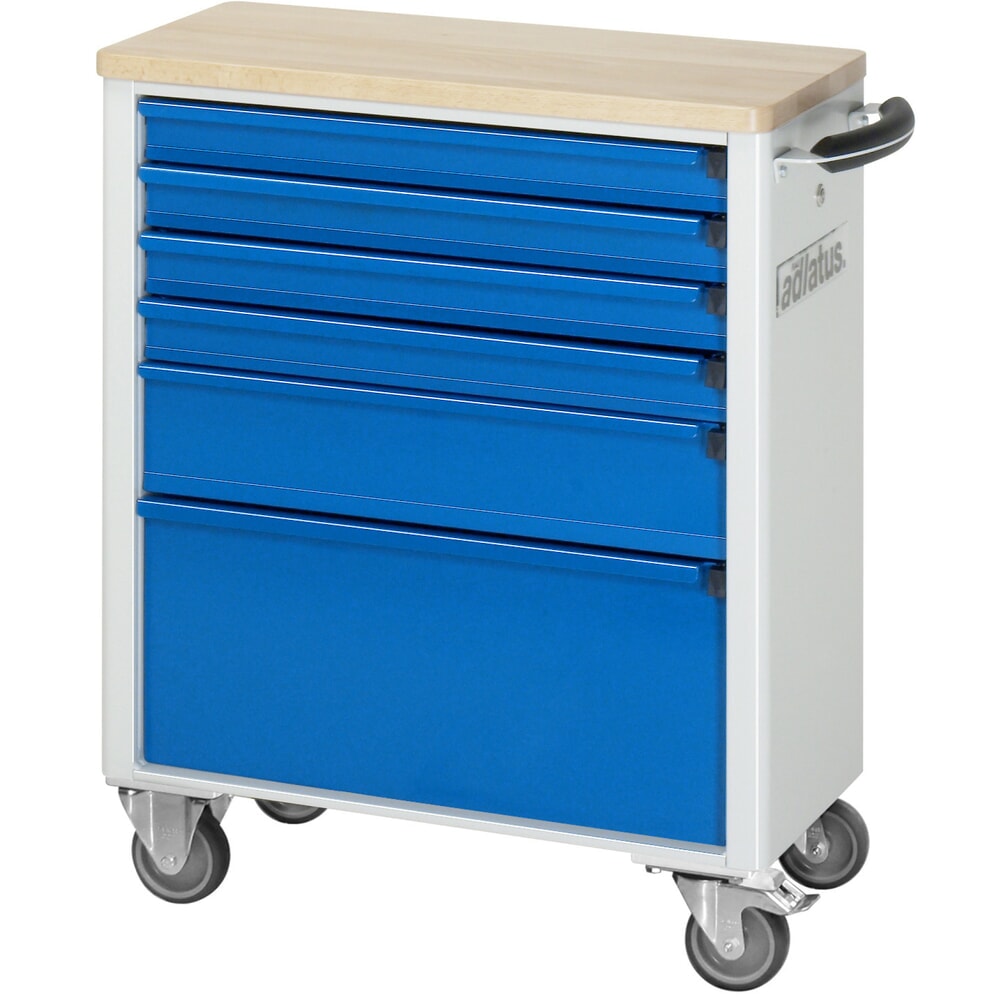 Productafbeelding nr. 4: Gereedschapswagen RAU serie adlatus 700, hxbxd 860 x 700 x 350 mm, 6 lades 4 x 65, 1 x 130, 1 x 260 mm, beuken werkblad