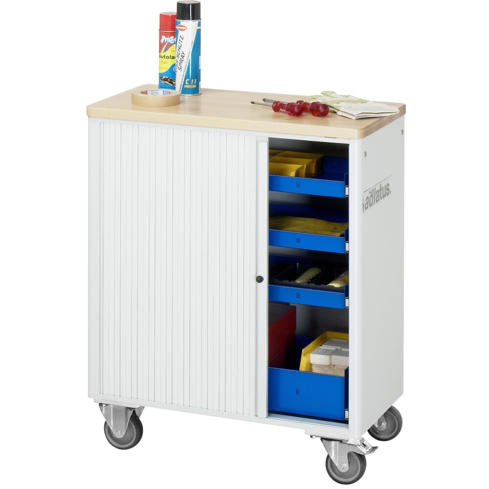 Productafbeelding nr. 4: Gereedschapswagen RAU serie adlatus 700, hxbxd 860 x 725 x 400 mm, 4 lades 3 x 40, 1 x 105 mm, beuken werkblad