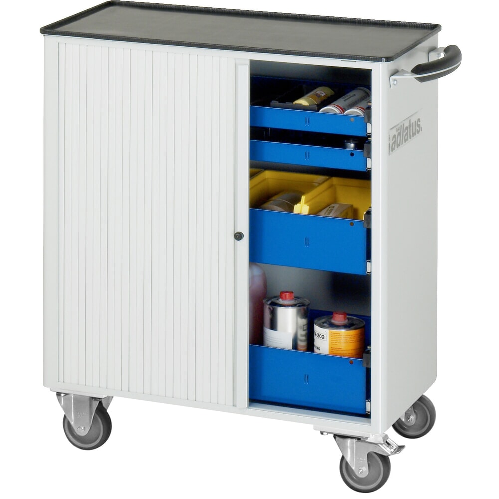 Productafbeelding nr. 2: Gereedschapswagen RAU serie adlatus 700, hxbxd 860 x 725 x 400 mm, 4 lades 2 x 40, 2 x 105 mm, metalen werkblad
