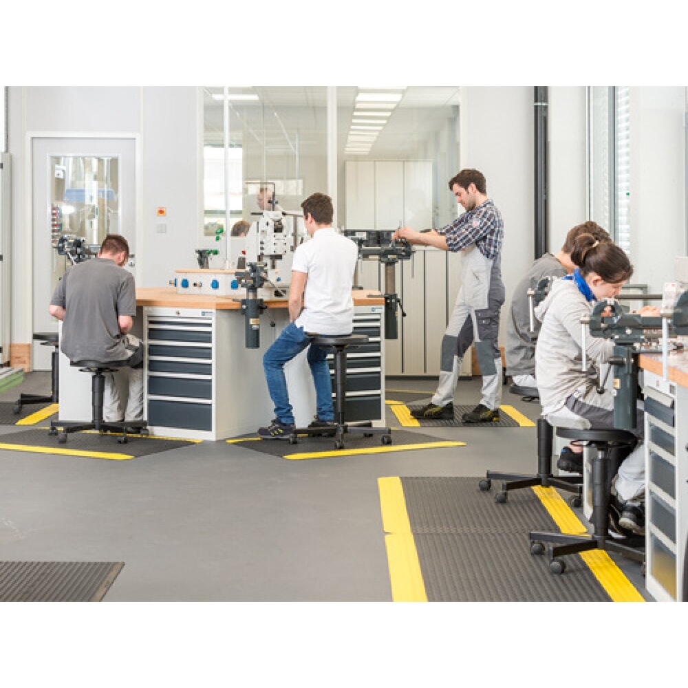 Productafbeelding nr. 5: Groepswerkbank Bedrunka+Hirth R 18-24, met 12 lades, hxbxd 859 x 2.500 x 2.165 mm, lichtgrijs, lichtblauw