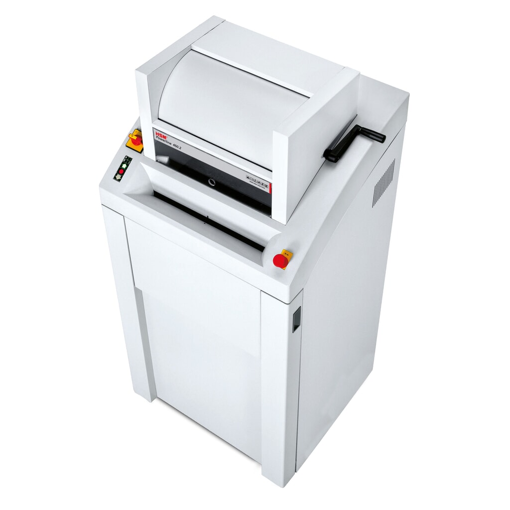 Grote papiervernietiger HSM Powerline 450.2, snippers 3,9 x 40 mm Productafbeelding nr. 2: Grote papiervernietiger HSM Powerline 450.2, snippers 3,9 x 40 mm
