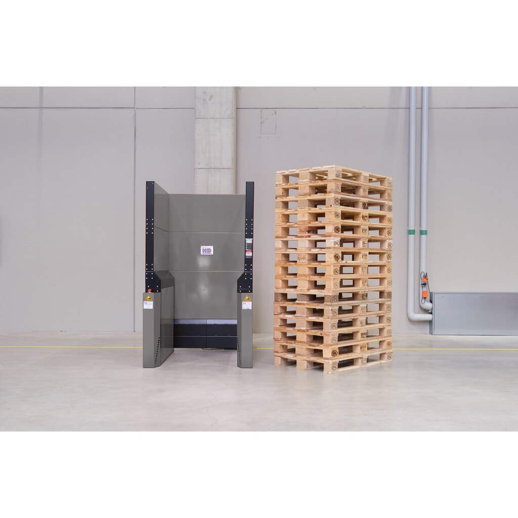 Productafbeelding nr. 4: Hagenauer+Denk palletmagazijn PalServer universele, 15 pallets, BxL 800 x 1200 mm, roestvrij staal