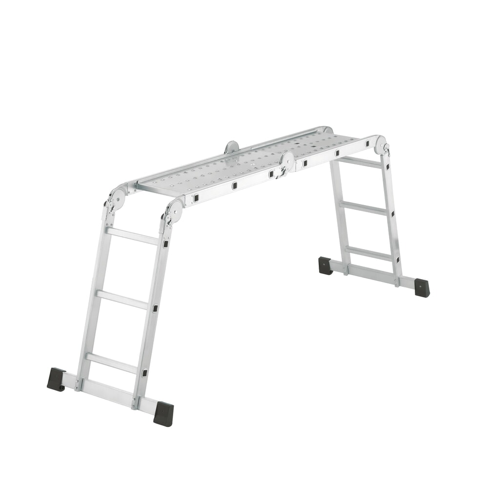 Product afbeelding: Hailo M60, universele ladder van aluminium, 4x3 sporten.