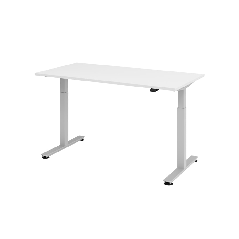 Productafbeelding nr. 1: Hammerbacher bureau, elektrisch in hoogte verstelbaar, bxd 1.600 x 800 mm, wit