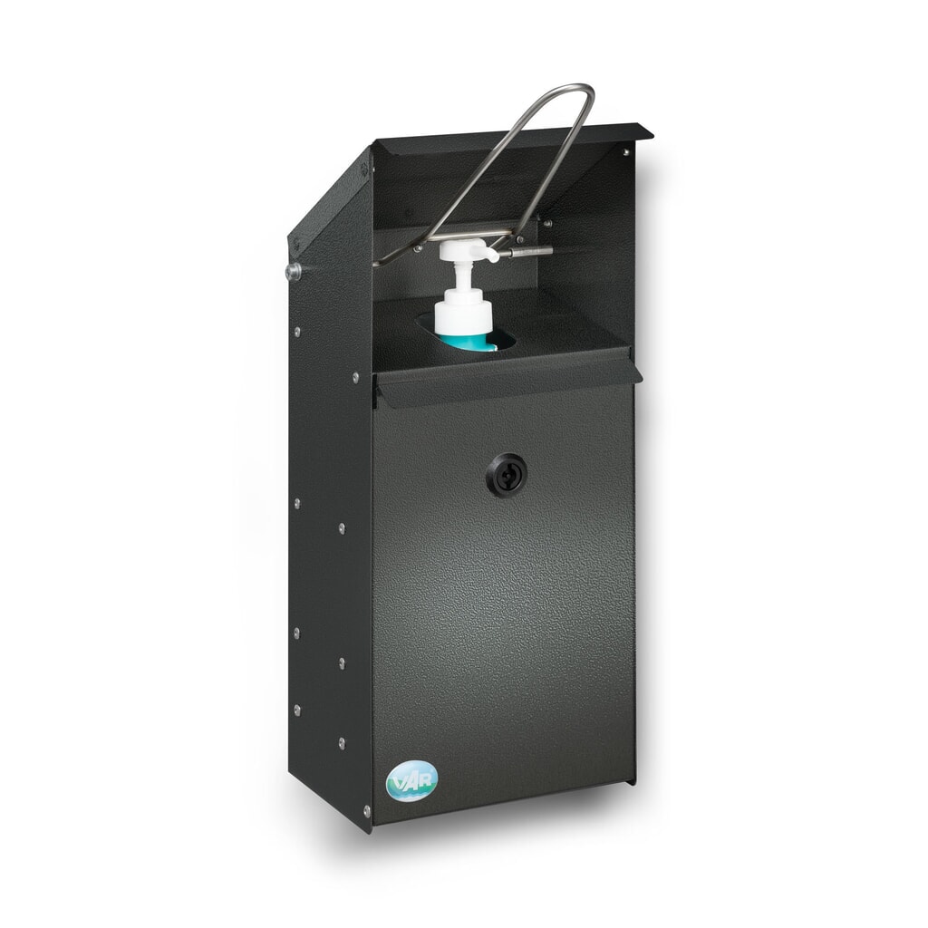 Product afbeelding: Handdesinfectiedispenser VAR® HDS 41, wandmontage, antiek zilver